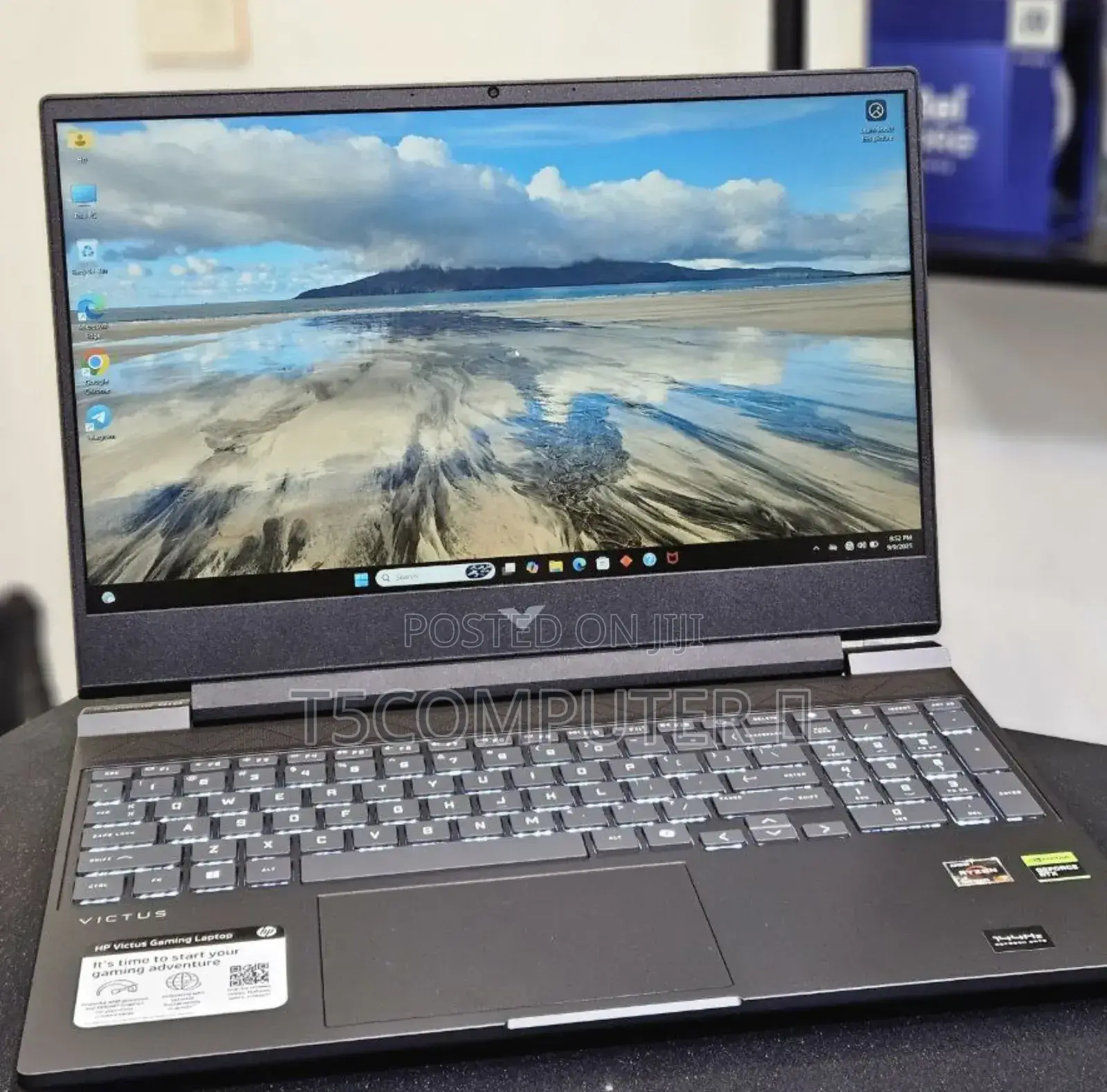 New Laptop HP Victus 15 16GB AMD Ryzen 7 SSD 512GB