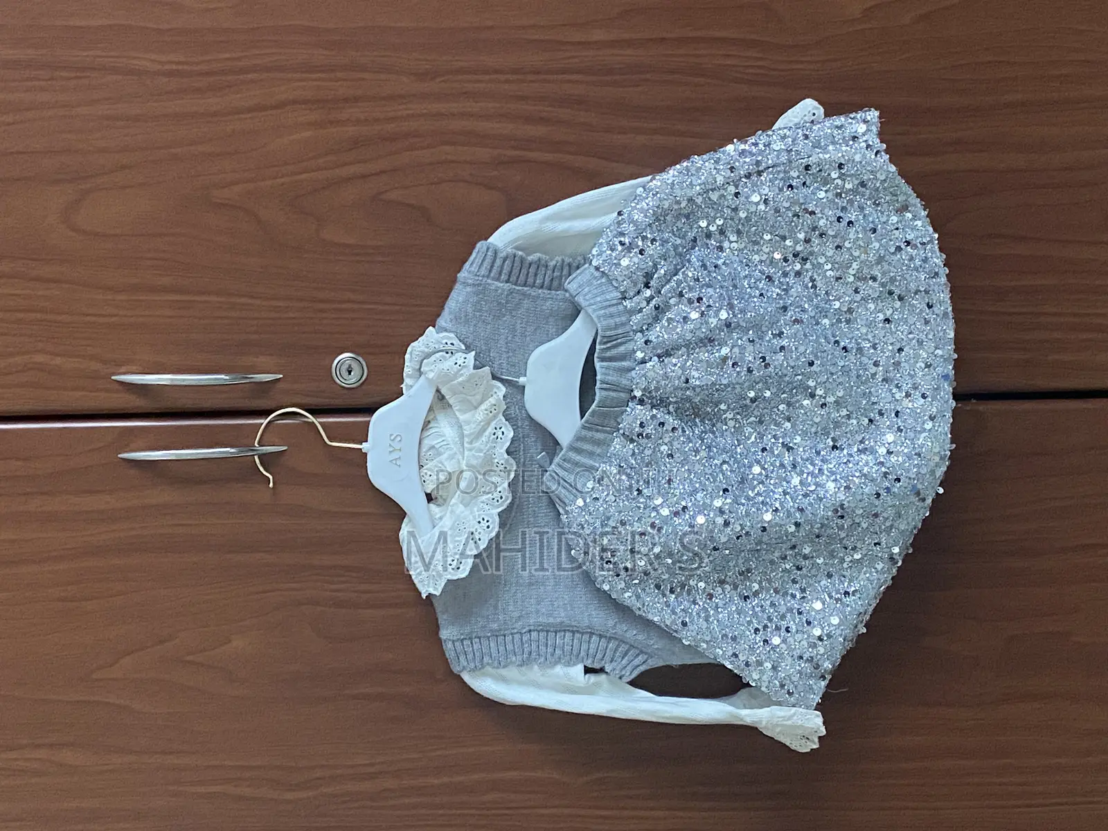 Stylish 3 Piece Grey Clothing Set