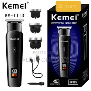 Kemei Km-1113 Hair Clipper and Trimmer