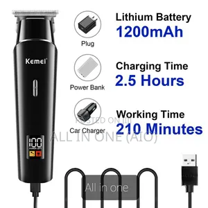 Kemei Km-1113 Hair Clipper and Trimmer