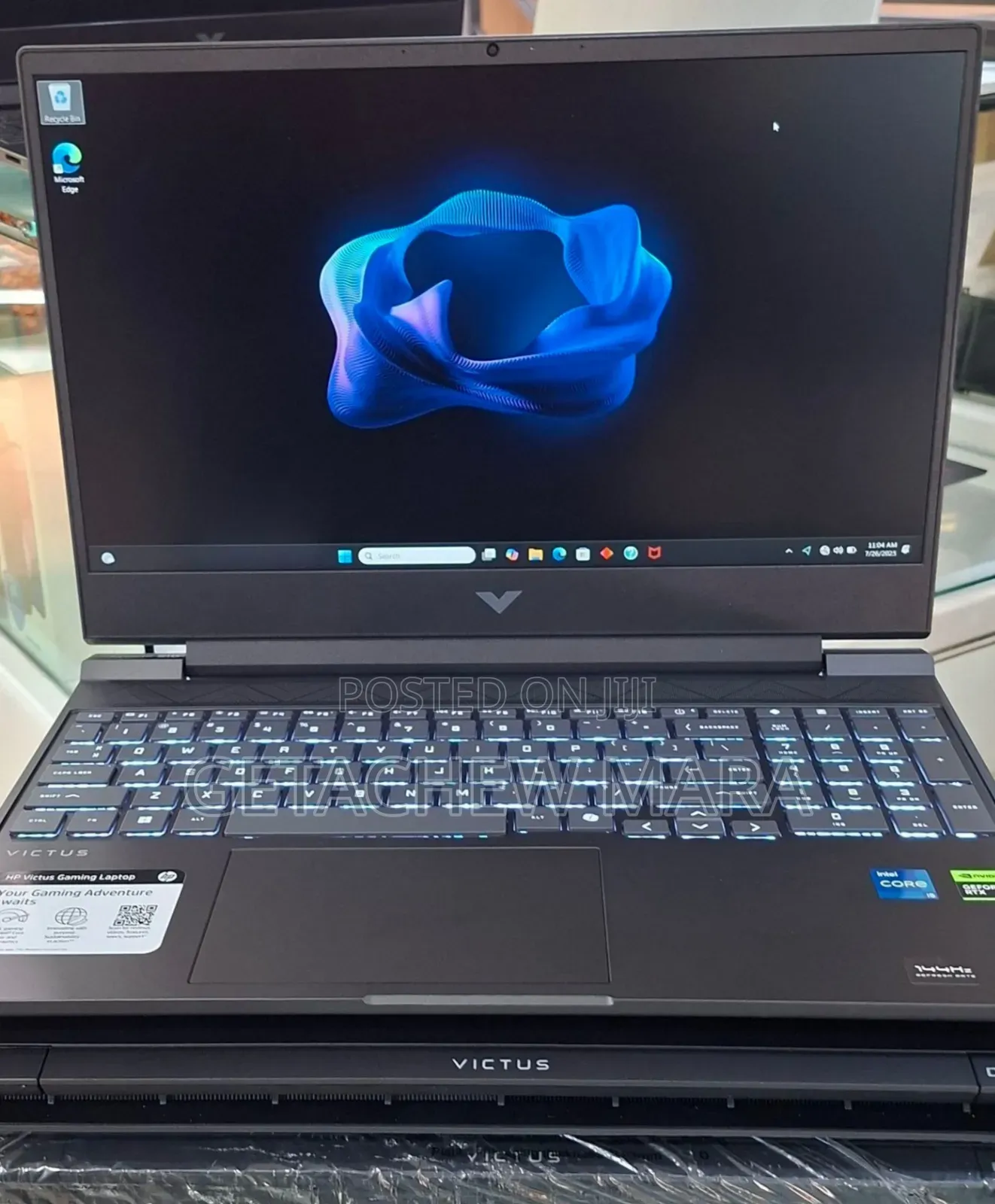 New Laptop HP Victus 15 8GB Intel Core I5 SSD 512GB