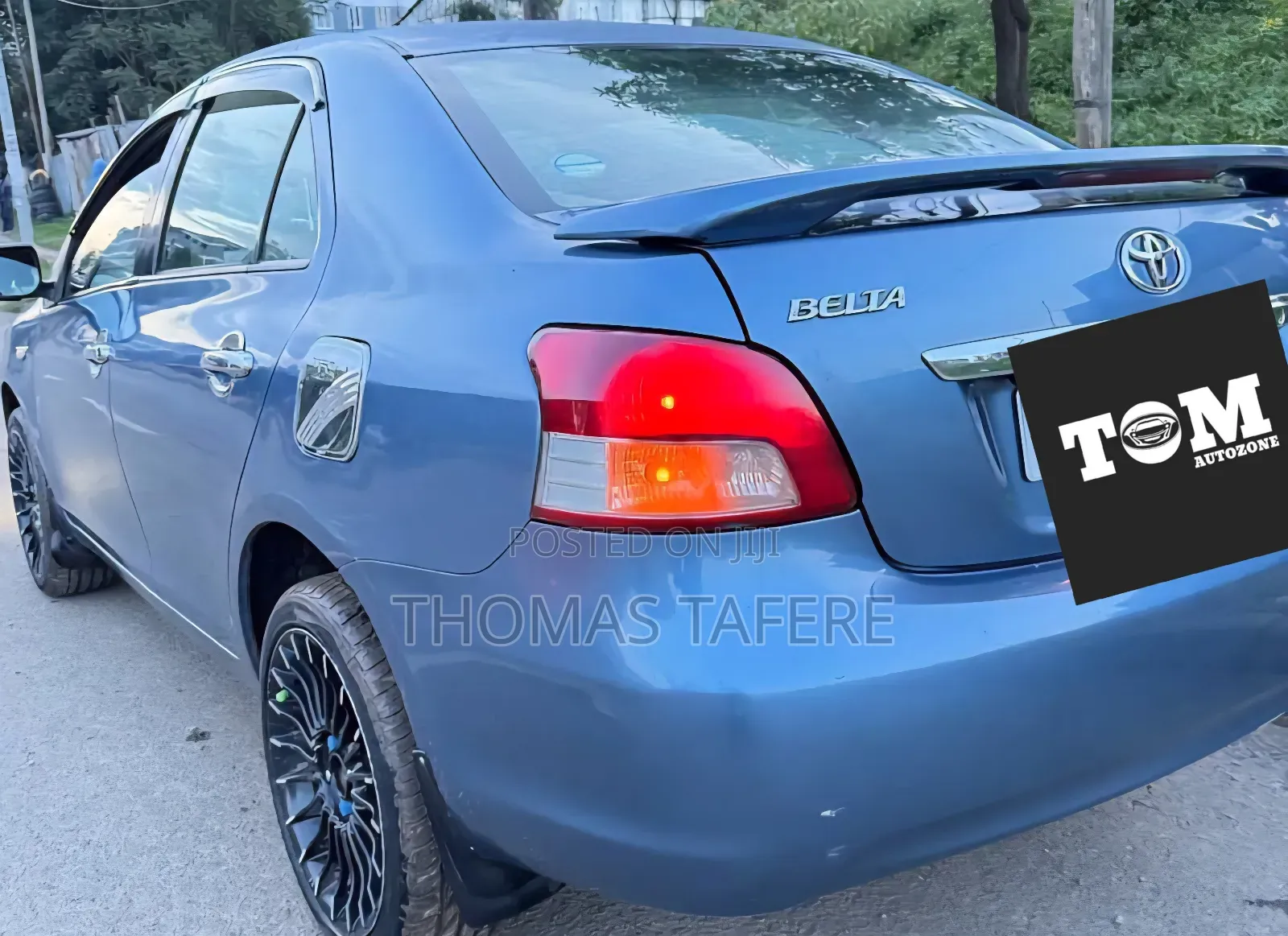 Toyota Yaris 2008 Blue