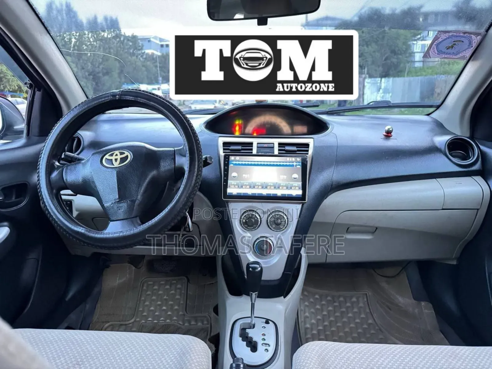 Toyota Yaris 2008 Blue