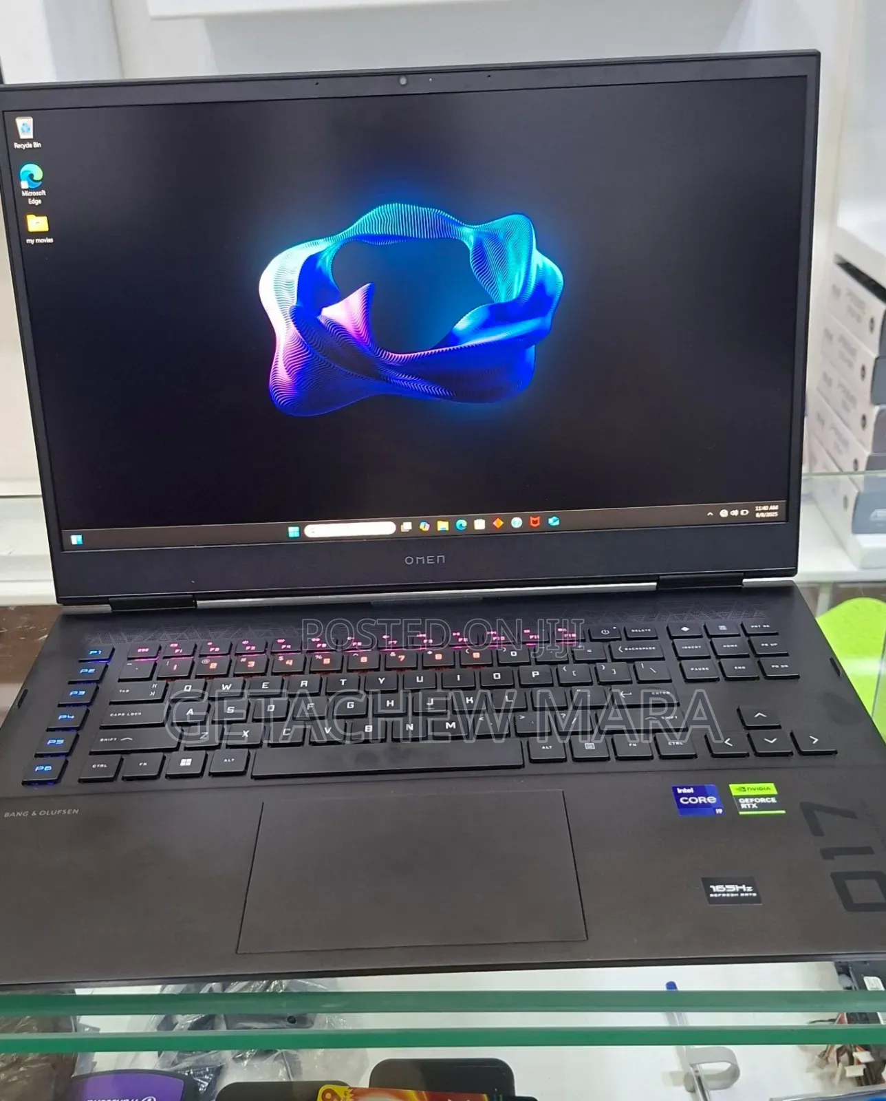 New Laptop HP Omen 17 32GB Intel Core I9 SSD 2T