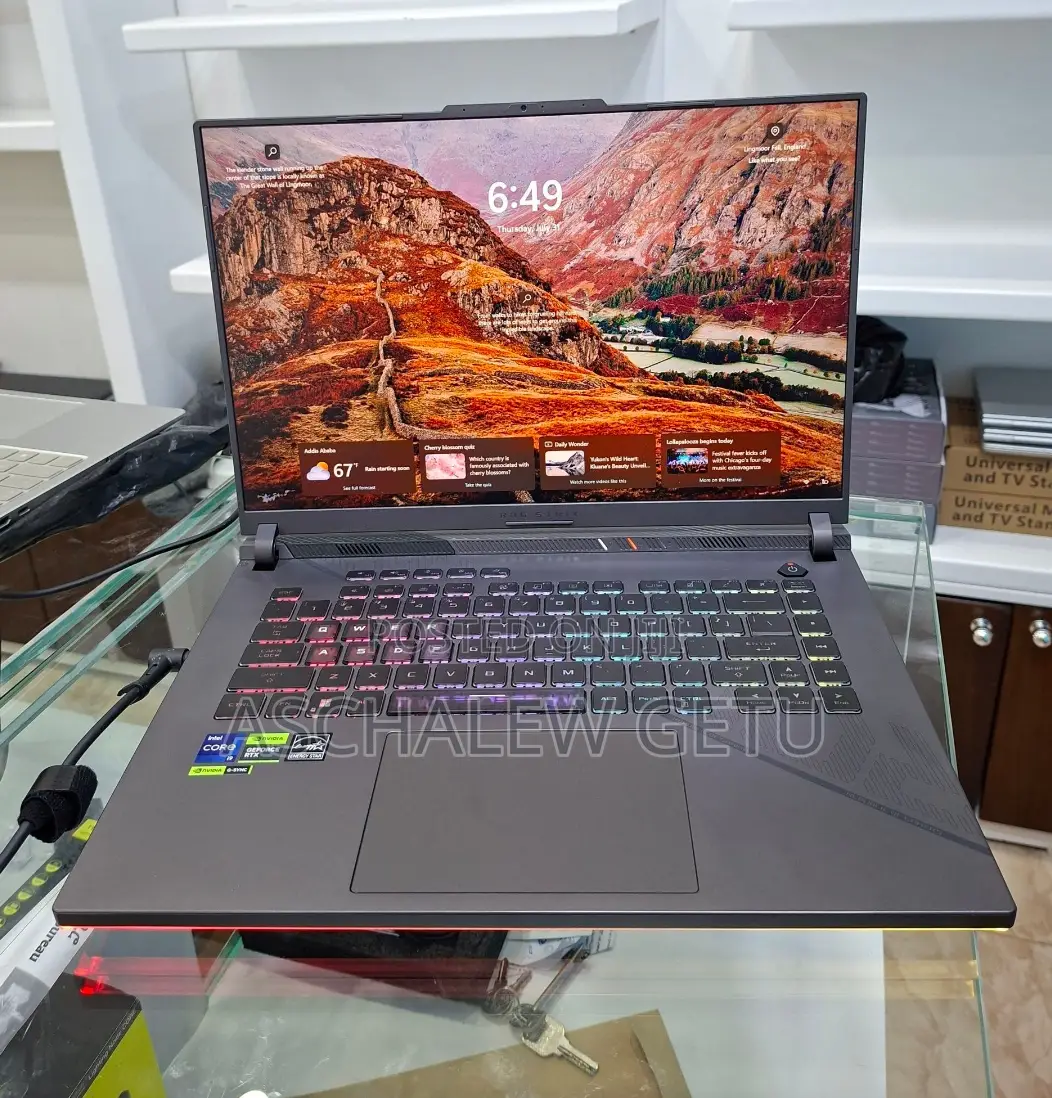 New Laptop Asus ROG Strix G15 32GB Intel Core I9 SSD 1T