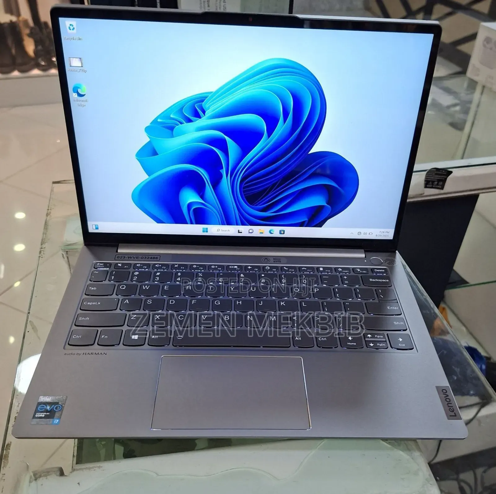 New Laptop Lenovo ThinkBook 13 16GB Intel Core I7 SSD 512GB