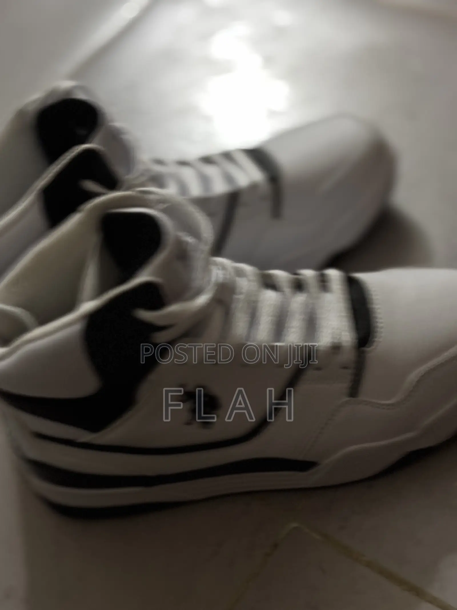 U.S. Polo Assn. High-Top Sneakers( White and Black)