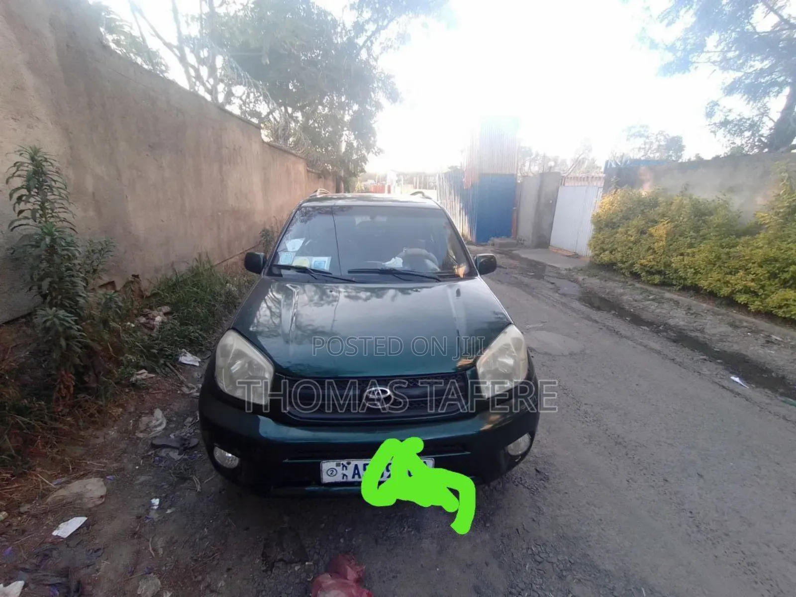 Toyota RAV4 2005 Green