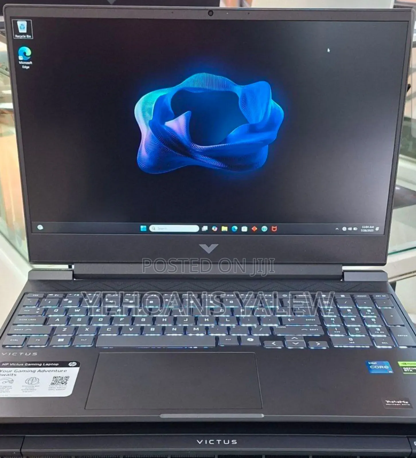 New Laptop HP Victus 15 8GB Intel Core I5 SSD 512GB