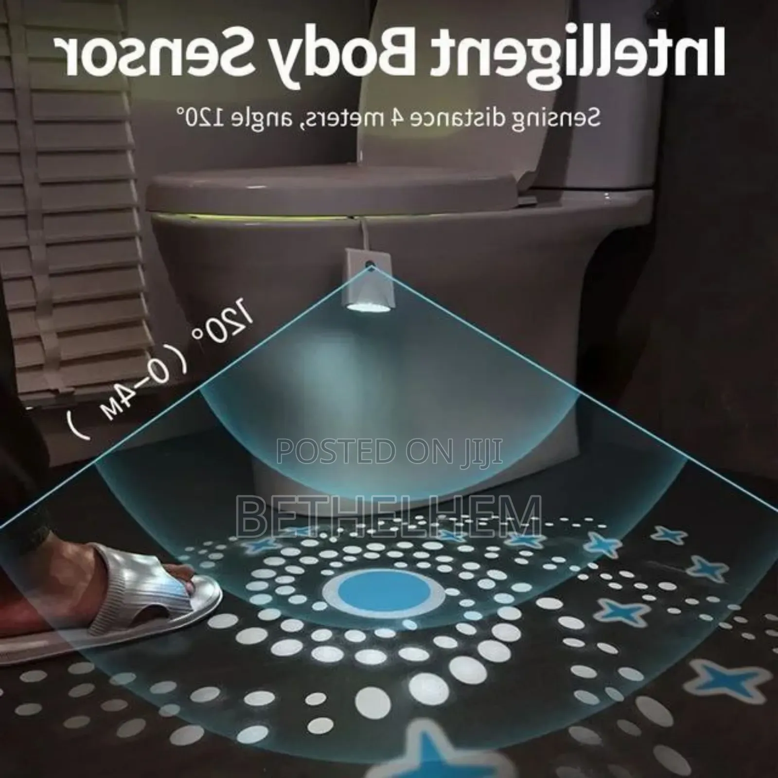Motion Sensor Toilet Light