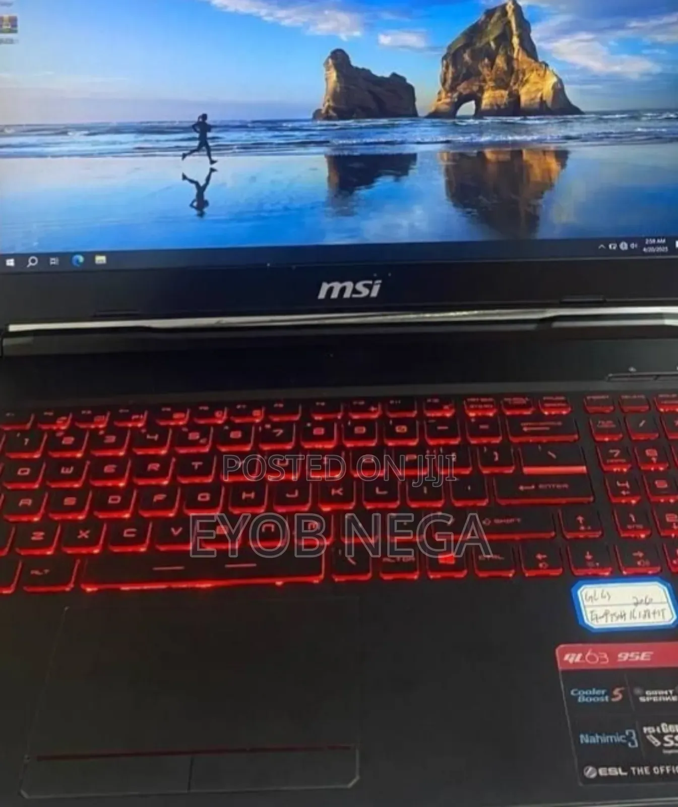New Laptop MSI 16GB Intel Core I7 SSD 512GB