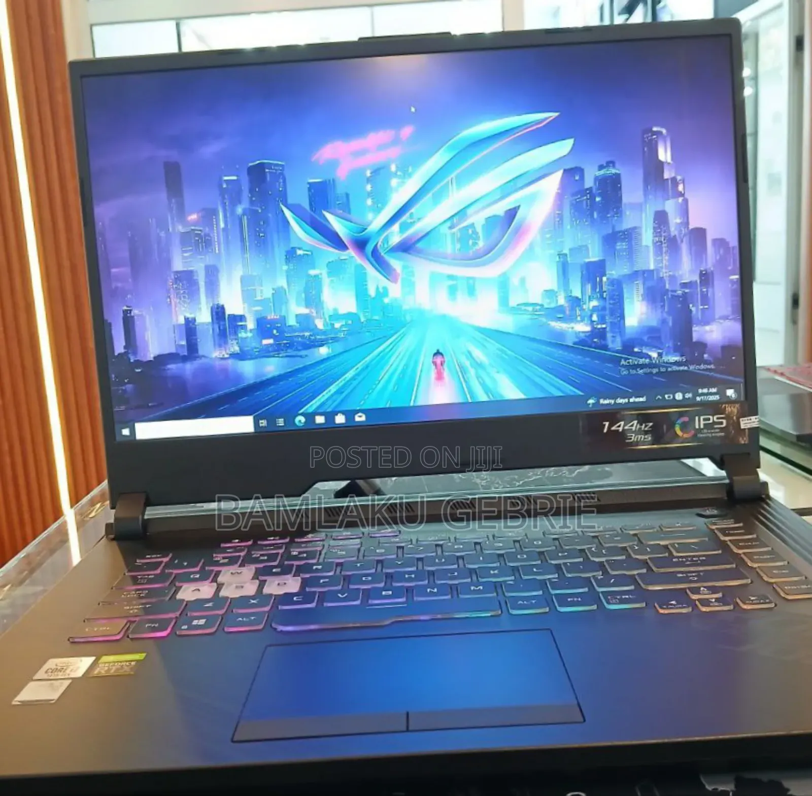 New Laptop Asus ROG Strix G15 16GB Intel Core I7 SSD 512GB