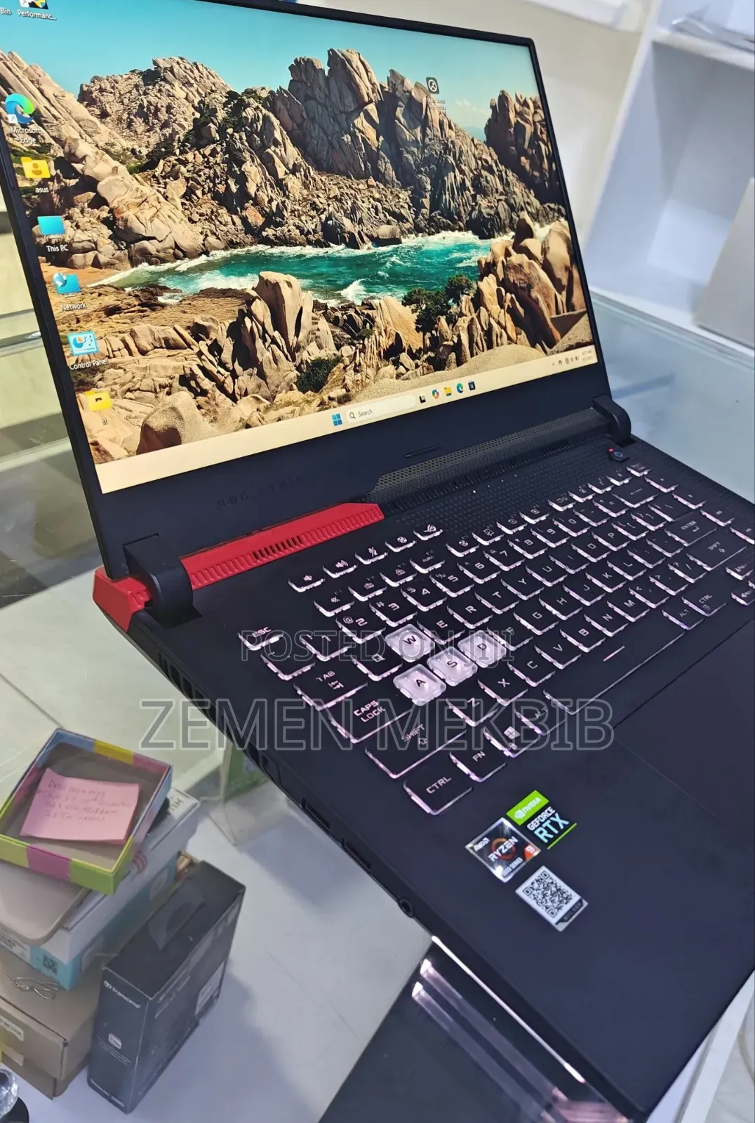 New Laptop Asus ROG Strix G15 16GB AMD Ryzen 9 SSD 1T