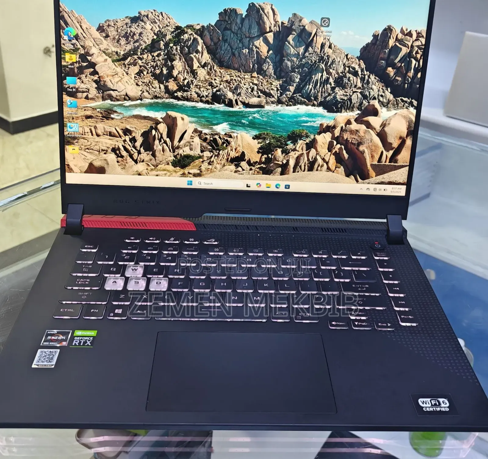 New Laptop Asus ROG Strix G15 16GB AMD Ryzen 9 SSD 1T