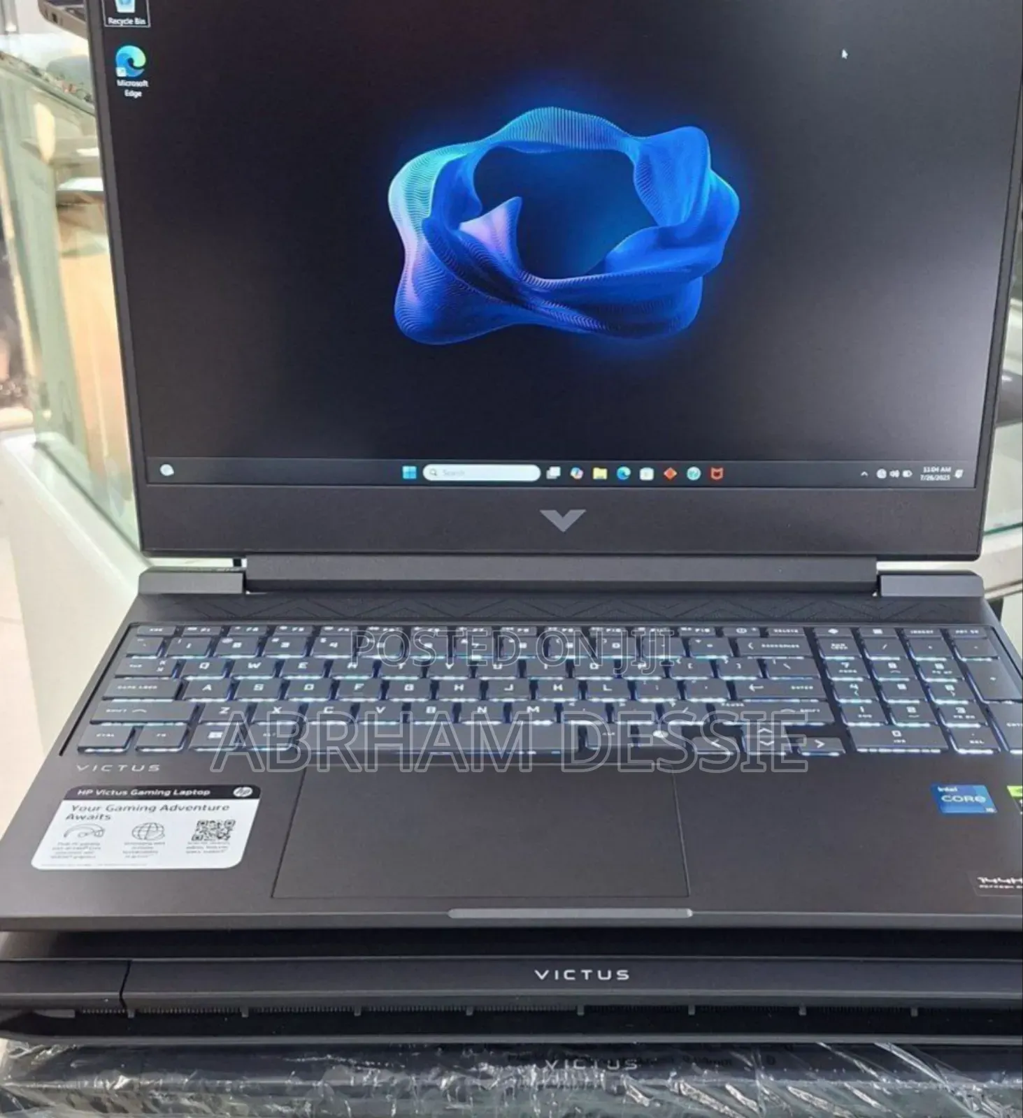 New Laptop HP Victus 15 8GB Intel Core I5 SSD 512GB