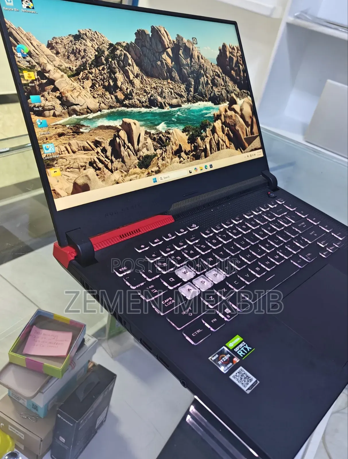 New Laptop Asus ROG Strix G15 16GB AMD Ryzen 9 SSD 1T
