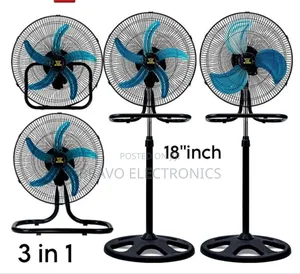 Photo - Standing Fan 18 Inch Stand Electric Fan