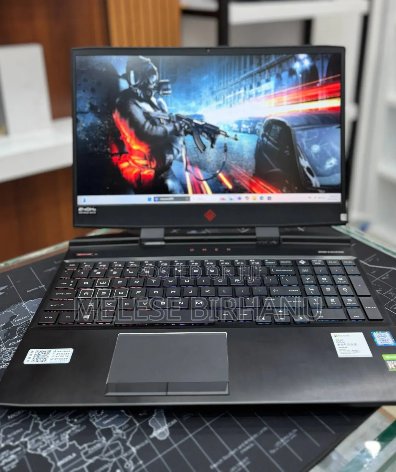 New Laptop HP Omen 15 16GB Intel Core I7 SSD 512GB