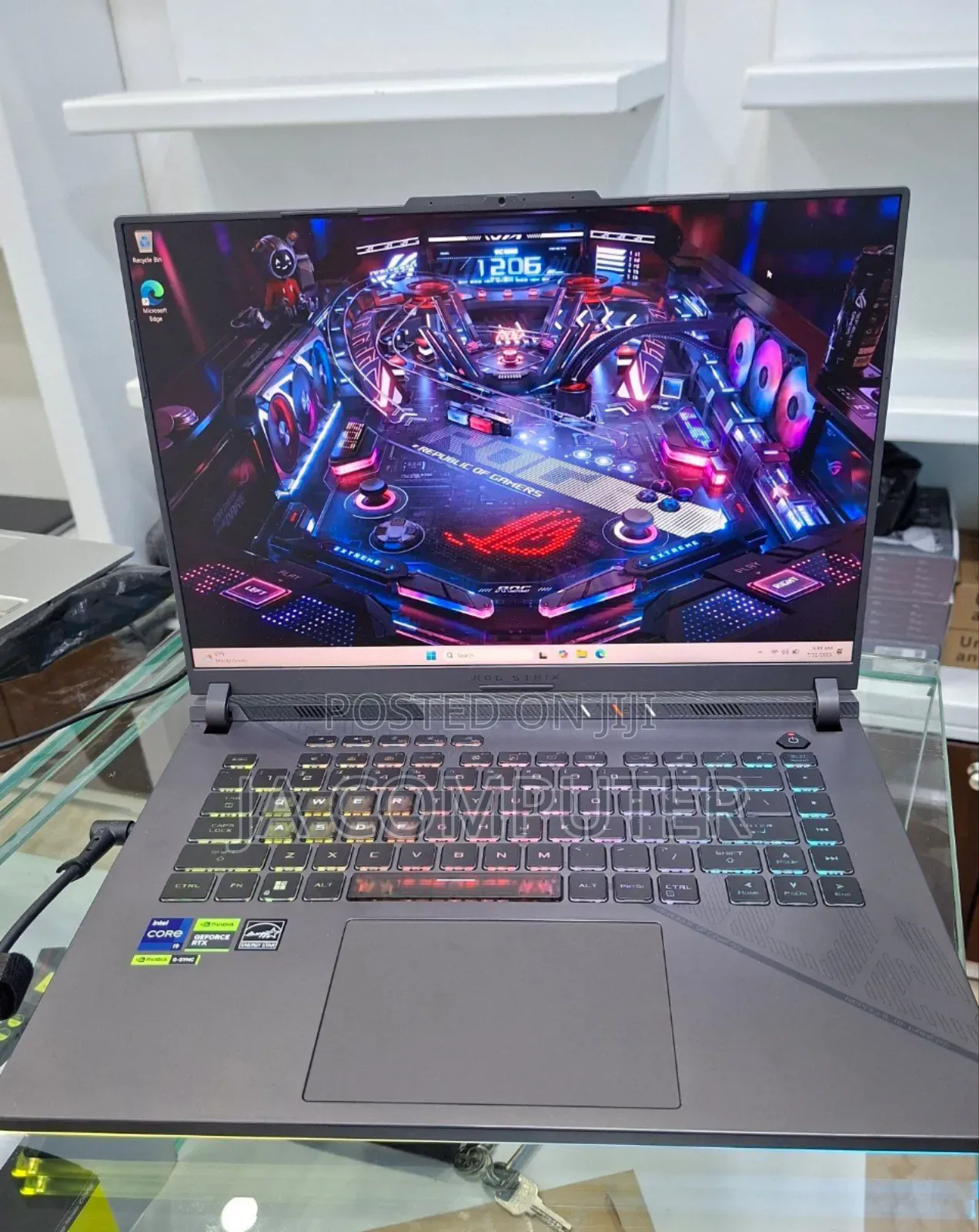 New Laptop Asus ROG Strix G16 G614 32GB Intel Core I9 SSD 1T