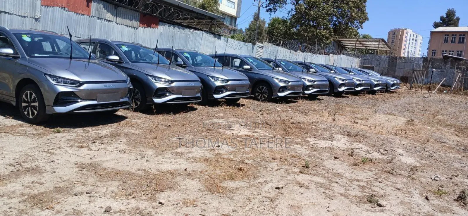 New BYD E2 43 kWh 94 hp FWD 2025 Gray