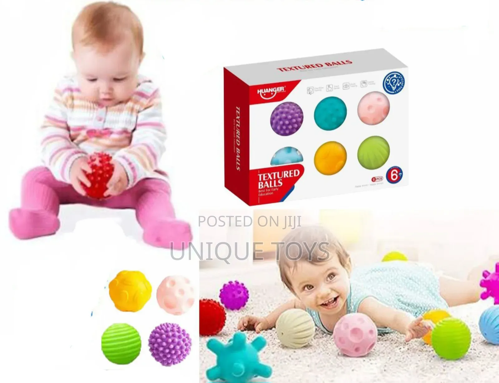 6-in-1 Textured Sensory Balls