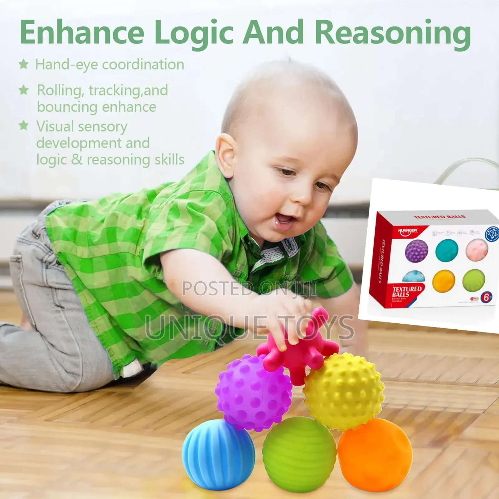 6-in-1 Textured Sensory Balls