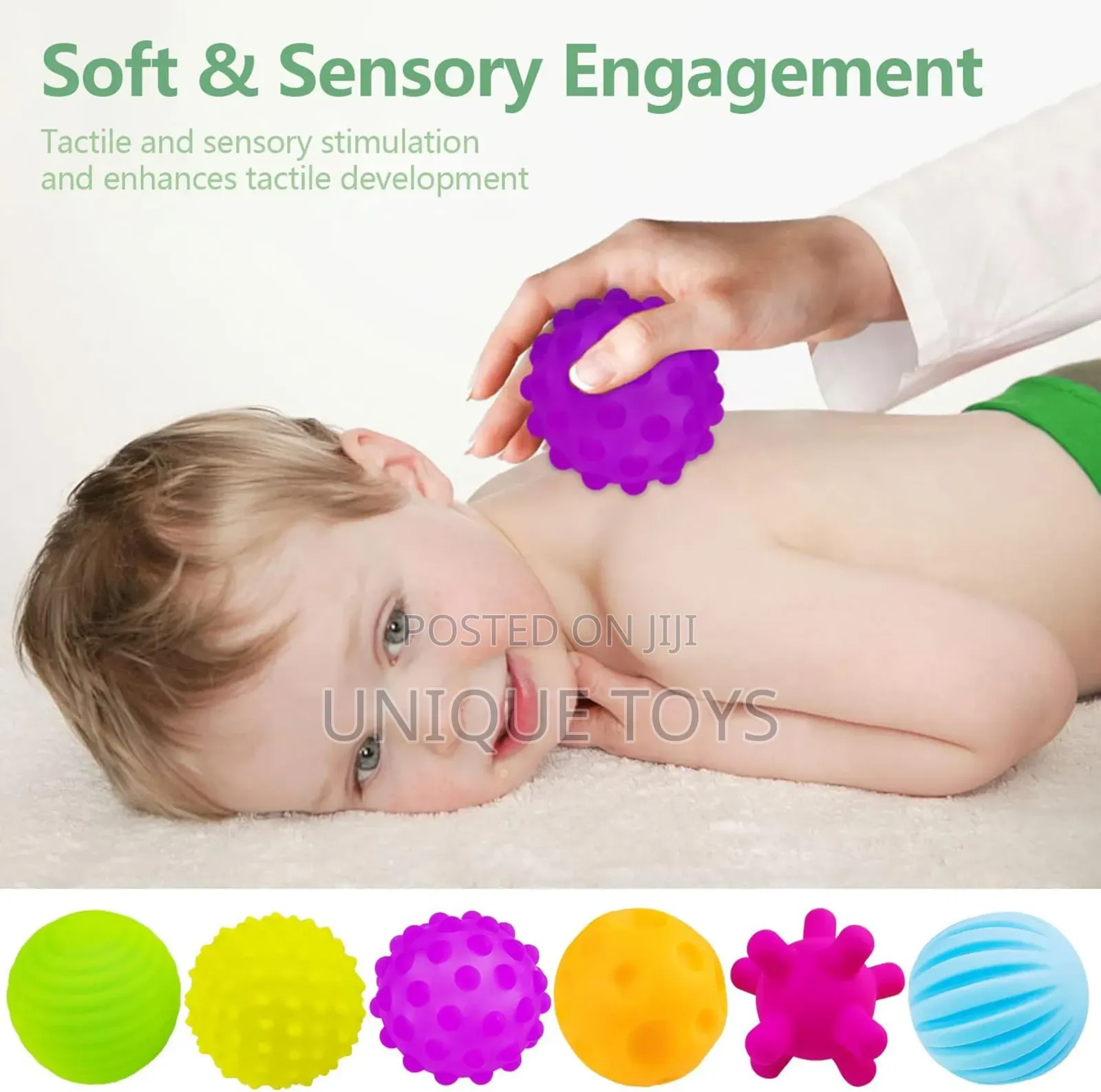6-in-1 Textured Sensory Balls