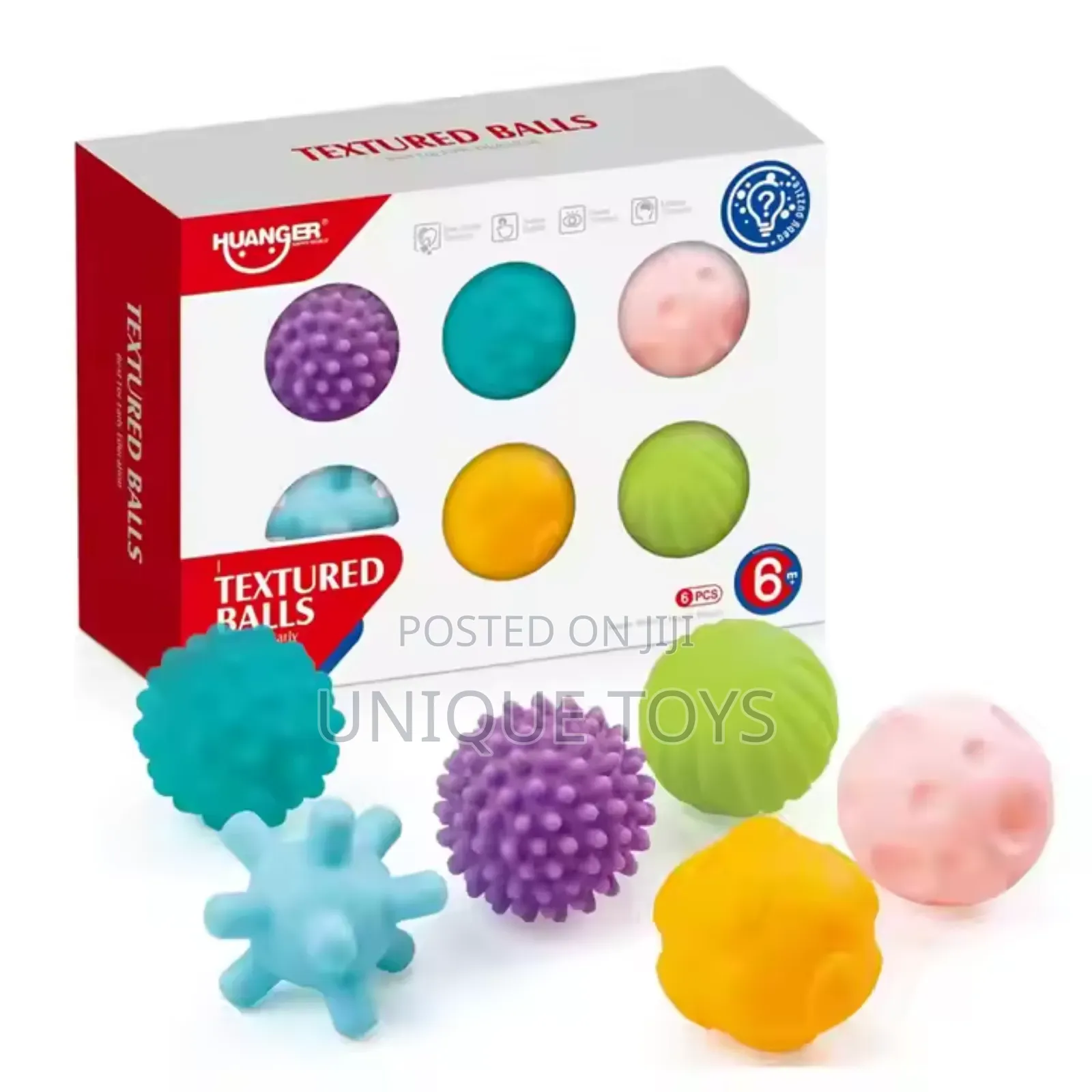 6-in-1 Textured Sensory Balls