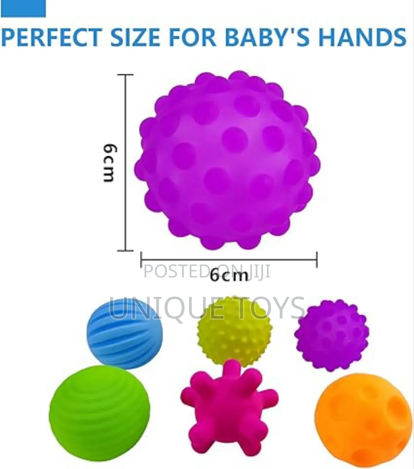 6-in-1 Textured Sensory Balls