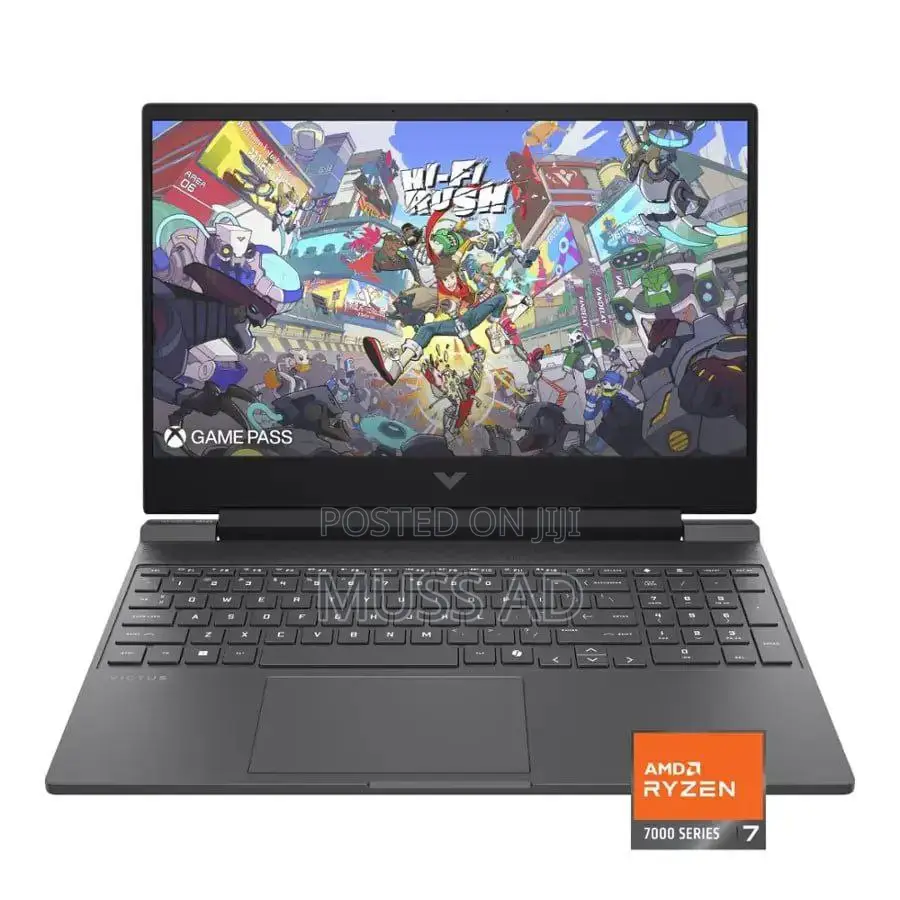 New Laptop HP Victus 15 16GB AMD Ryzen 7 SSD 512GB