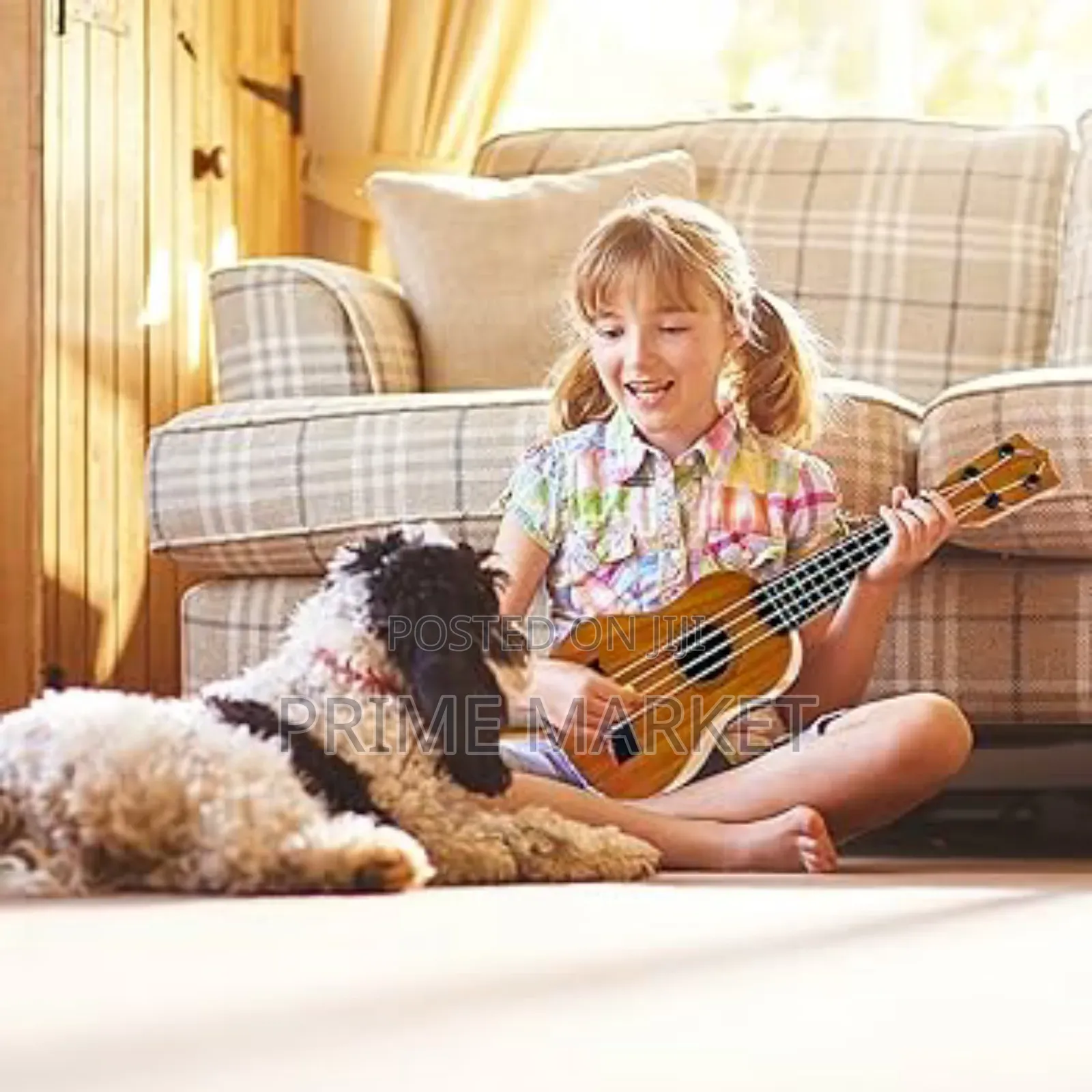 የህፃናት ጊታር የሙዚቃ መጫወቻ ለታዳጊ ልጆች