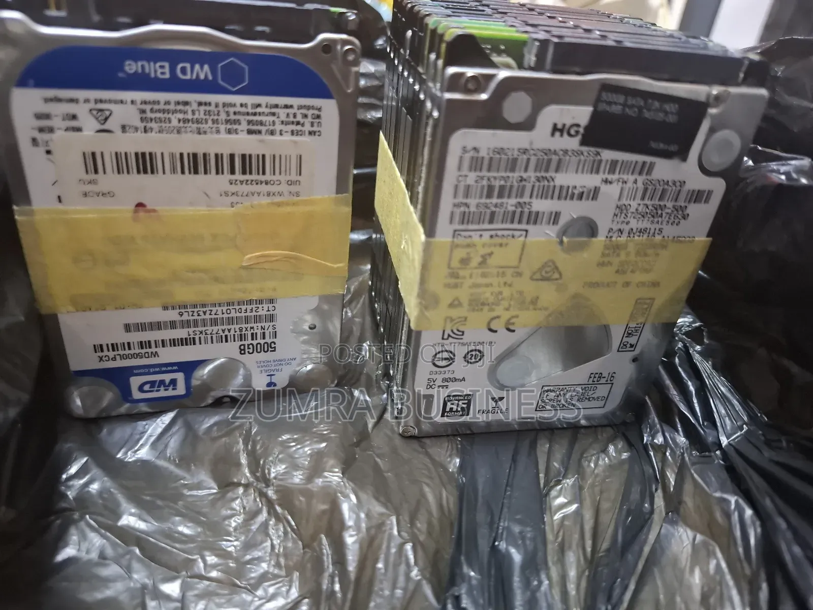 Desktop Internal 1000 Gb and 500 Gb HDD