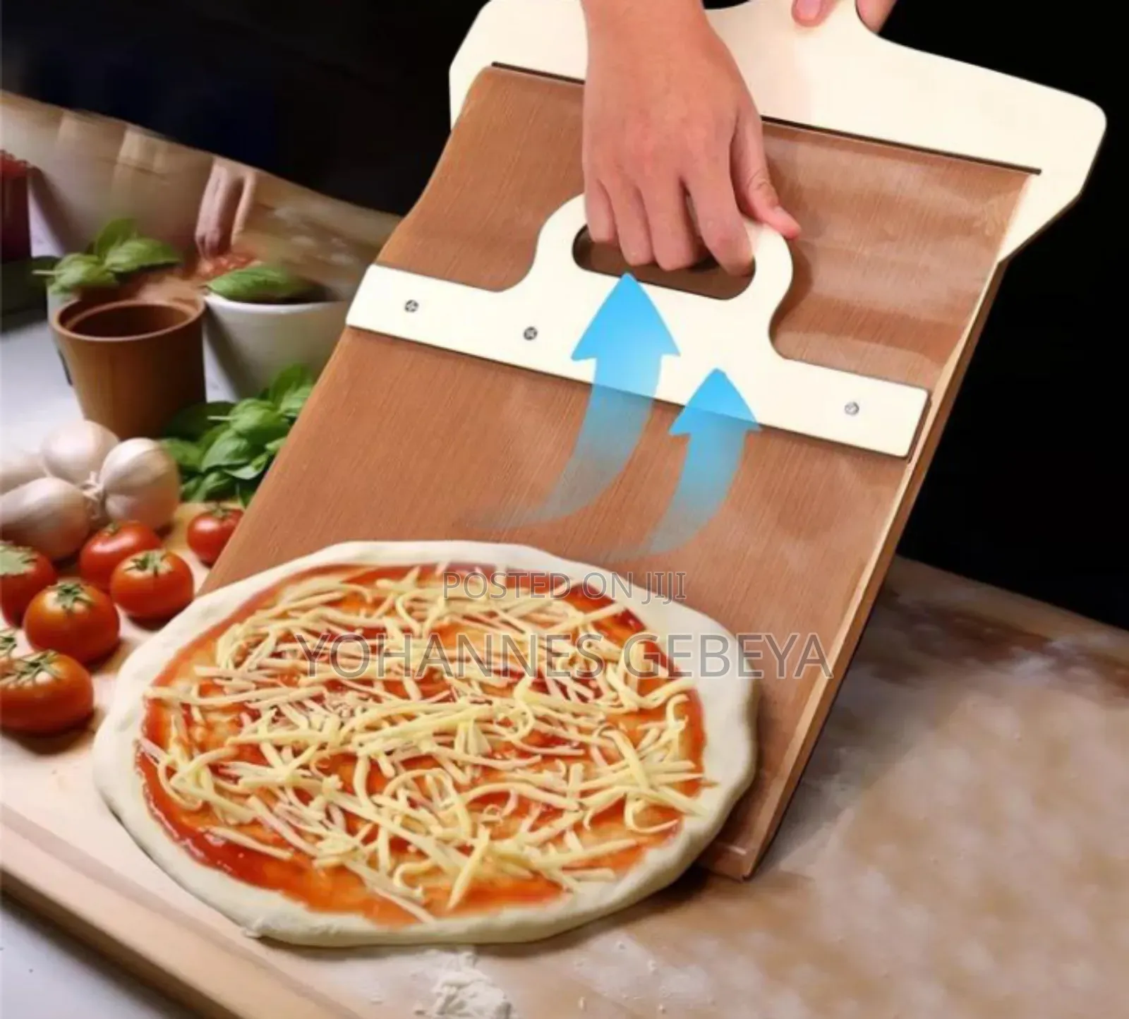 Wooden Sliding Pizza Peel