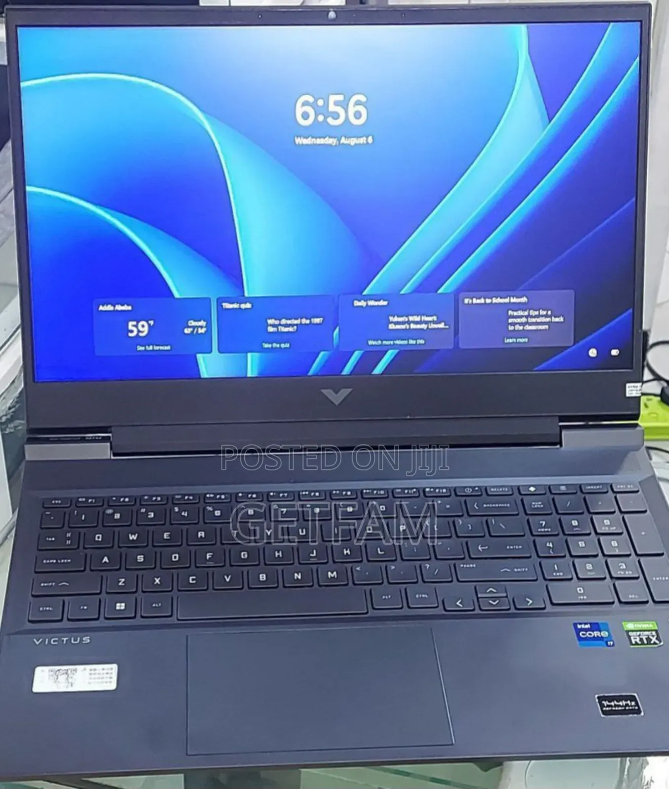 New Laptop HP Victus 16 16GB Intel Core I7 SSD 1T