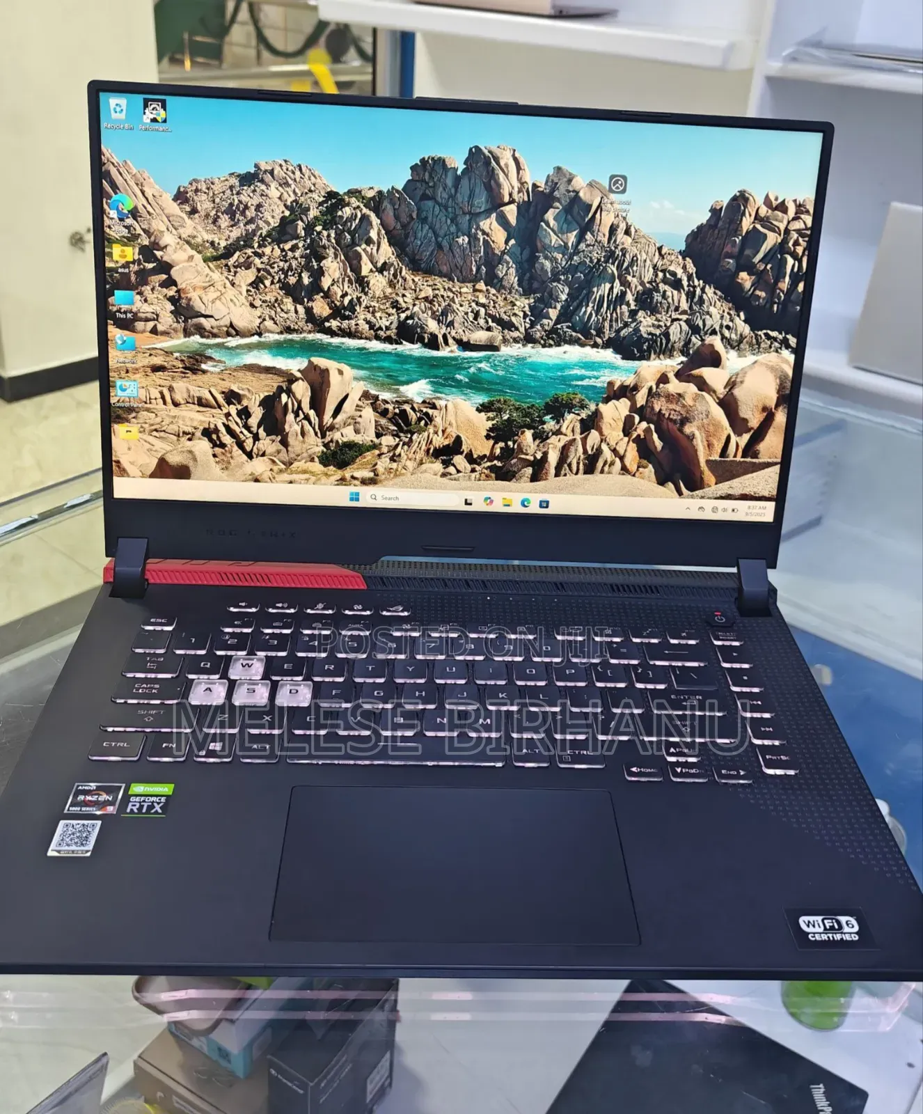 New Laptop Asus ROG Strix G15 16GB AMD Ryzen 9 SSD 1T