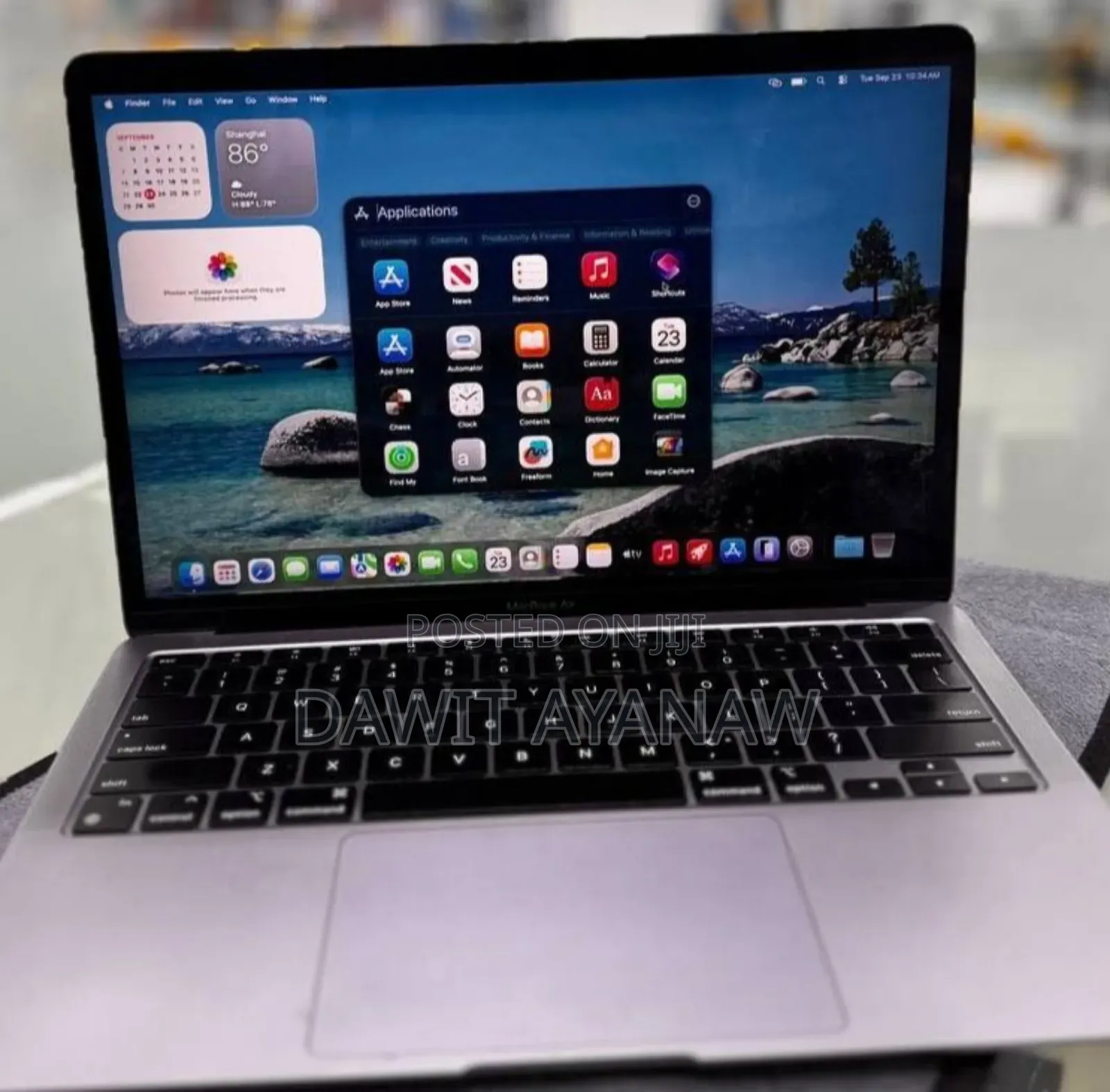 New Laptop Apple MacBook Air 2020 M1 8GB Apple M1 SSD 256GB