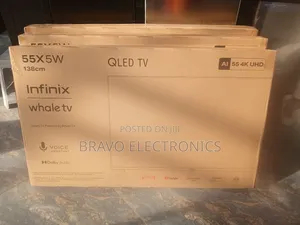 Photo - Infinix 55" Frameless Whale Tv – With Smart Voice Assistant