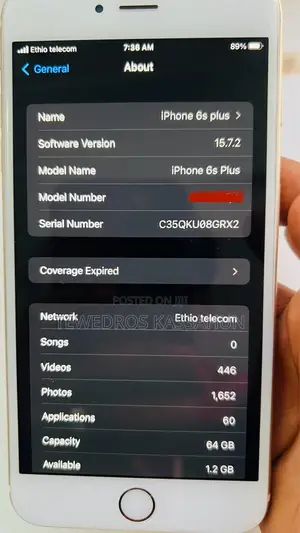 Photo - Apple iPhone 6s Plus 64 GB Rose Gold