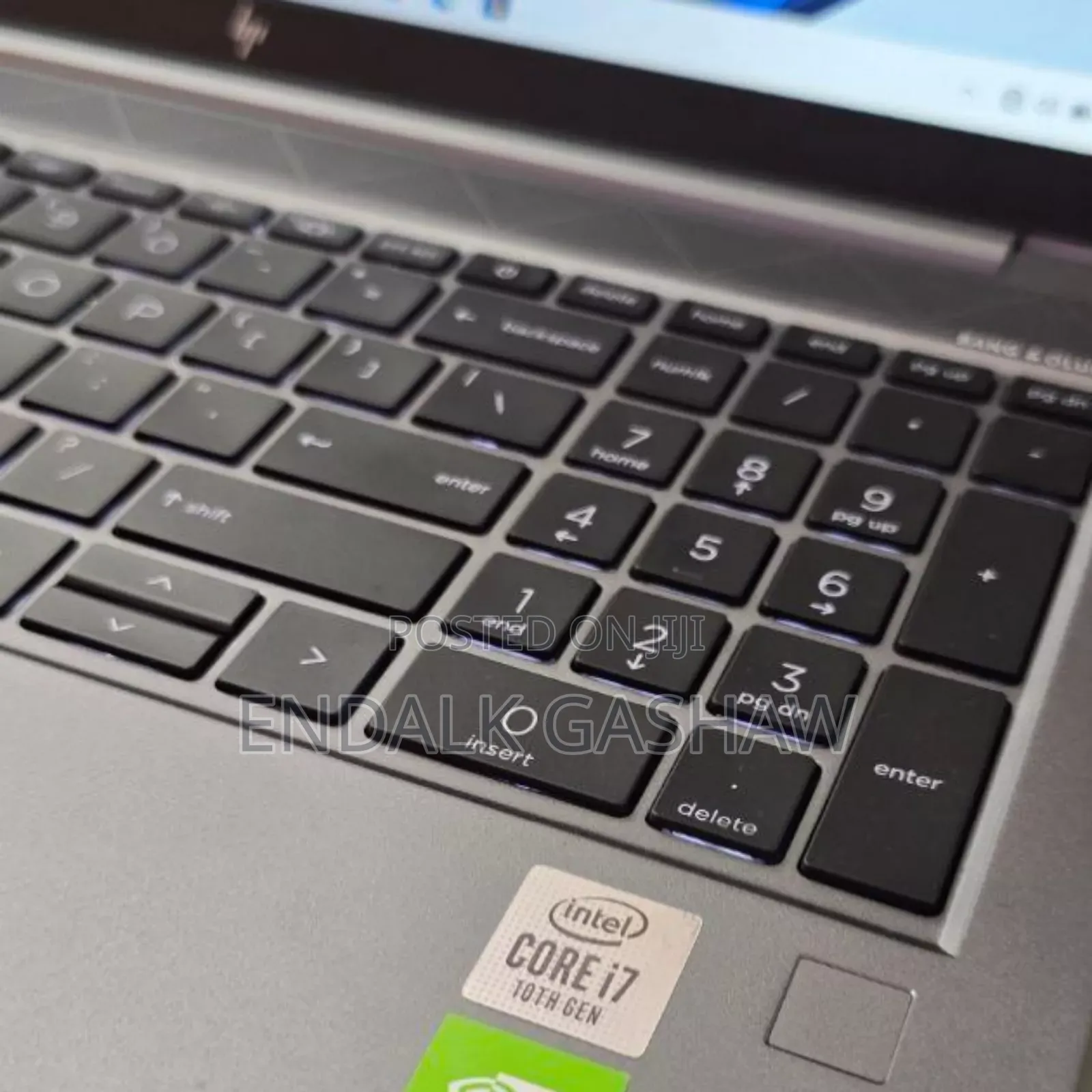 New Laptop HP Zbook Studio G7 16GB Intel Core I7 SSD 1T