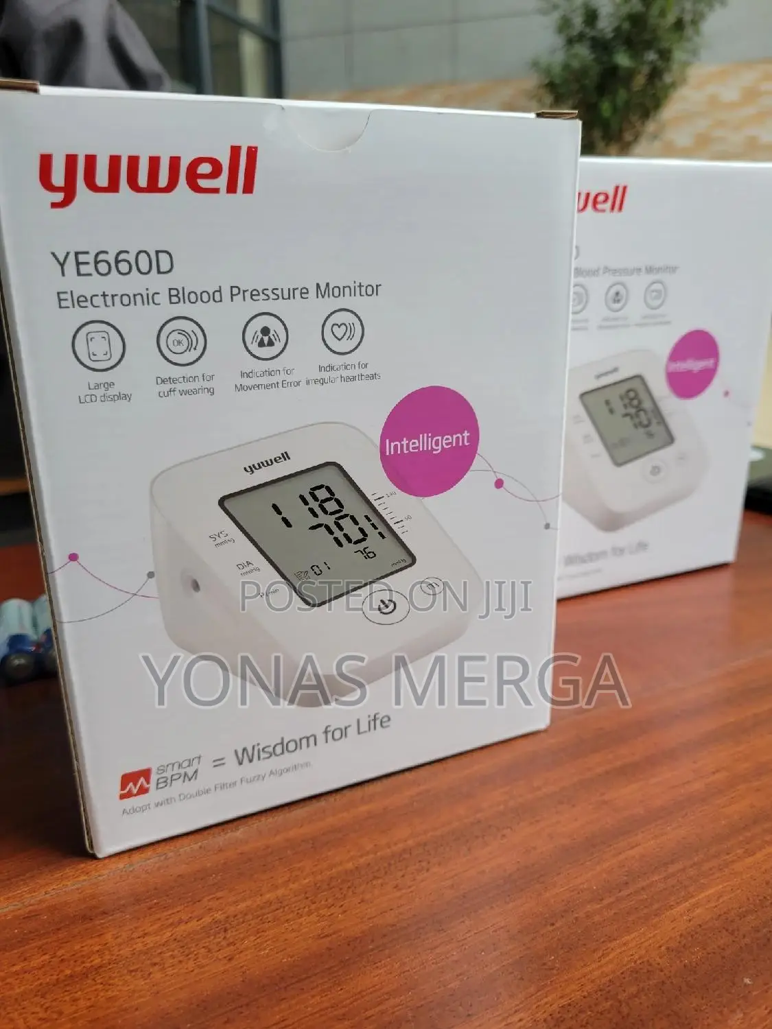 Blood Pressure Monitor~Wrap Cuff for All Arm Size Accurate Measurement