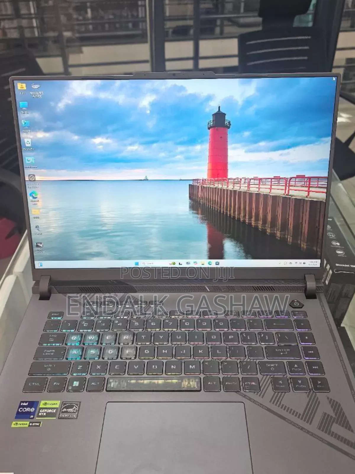 New Laptop Asus ROG Strix G16 G614 16GB Intel Core I9 SSD 1T