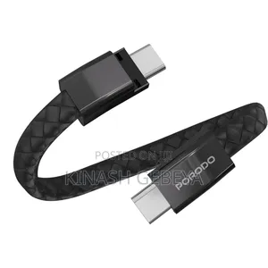 Porodo Usb C to Usb C Wrist Band Cable