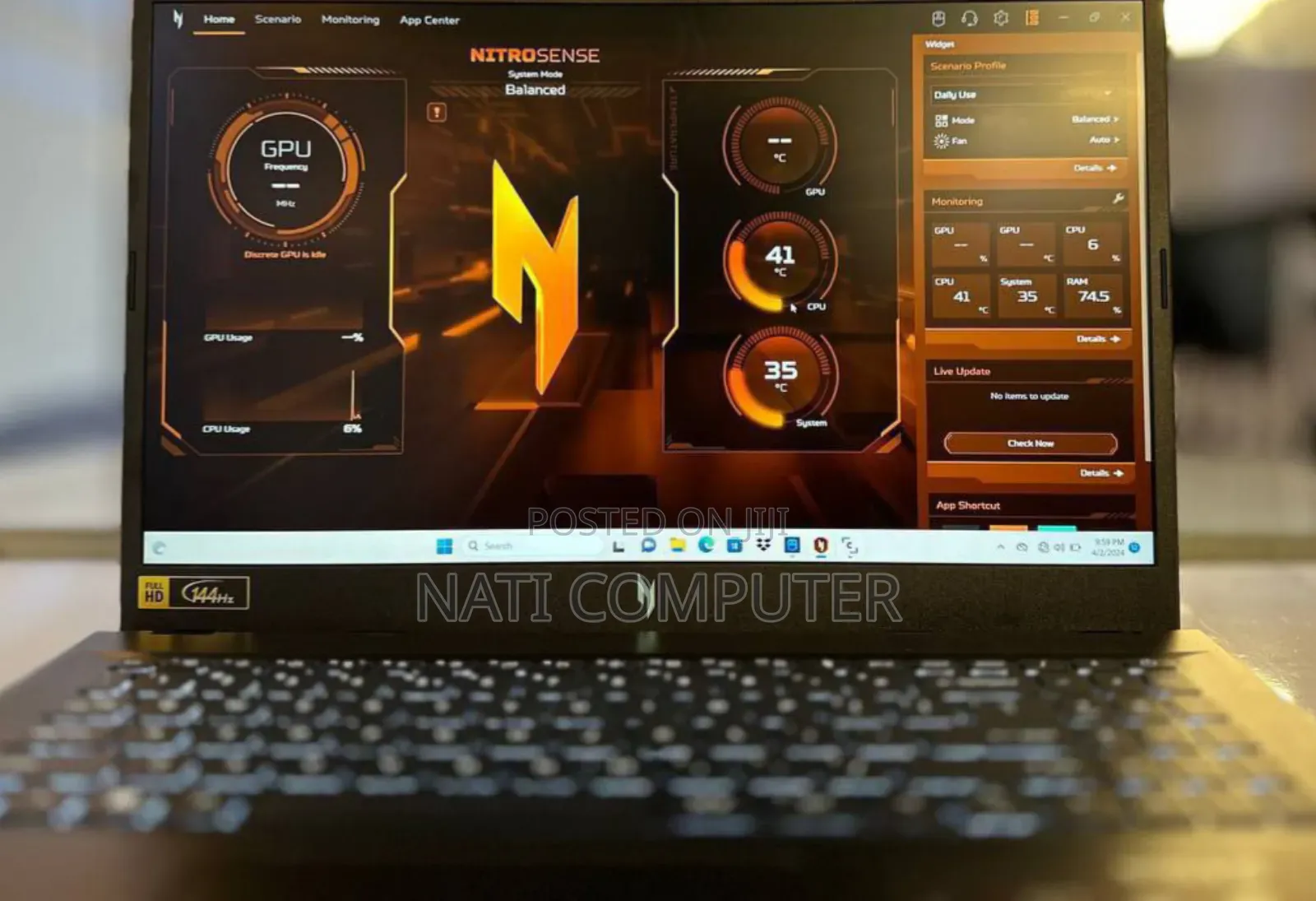 New Laptop Acer Aspire 1 A115-31 8GB Intel Core I5 SSD 512GB