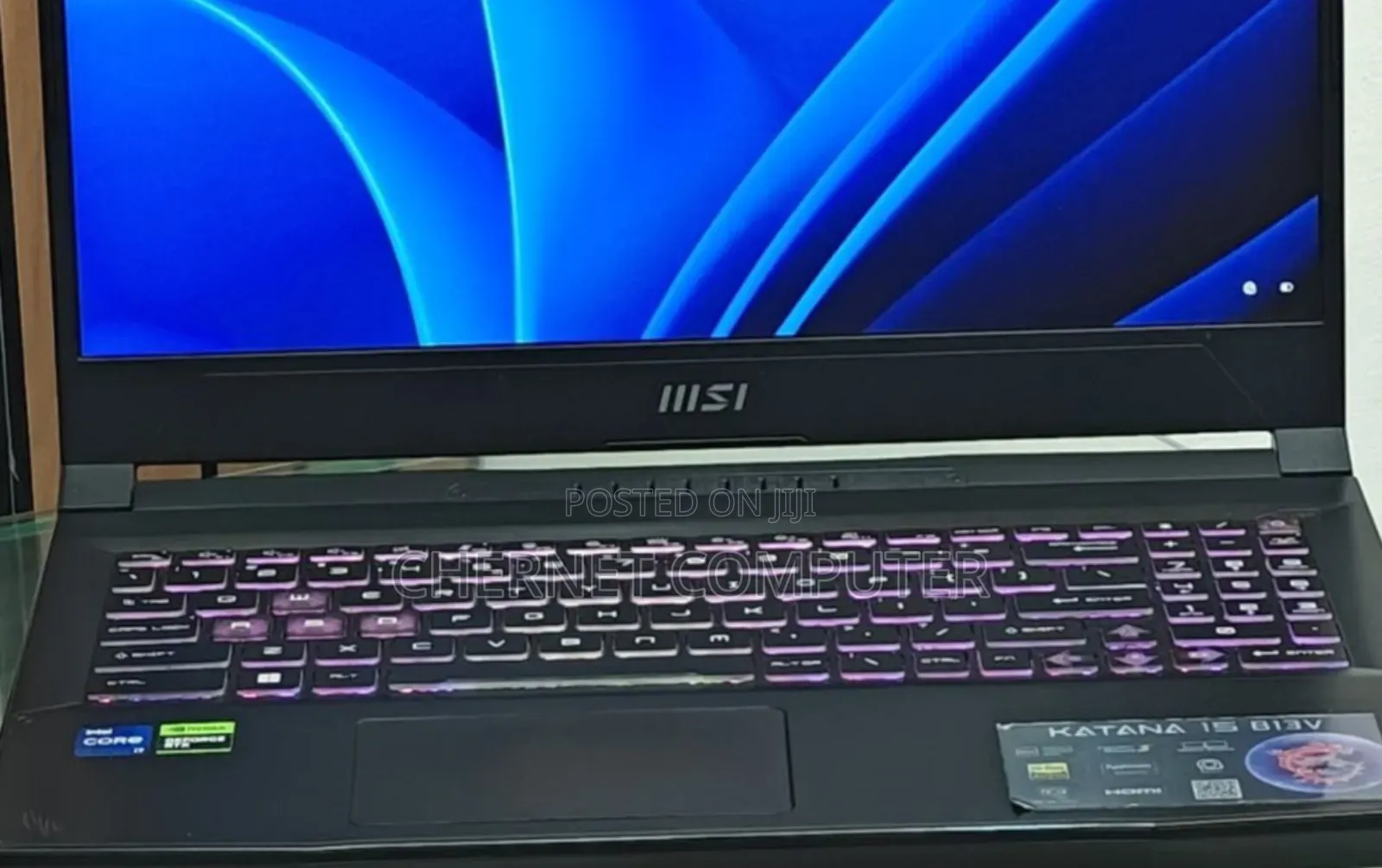 New Laptop MSI Katana 15 16GB Intel Core I7 SSD 1T