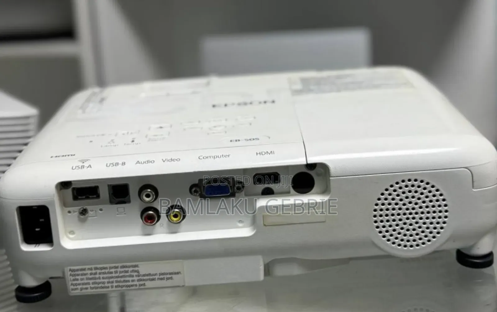 Epson Projector
Model Name: Eb-S05
With Bag 
Hardware