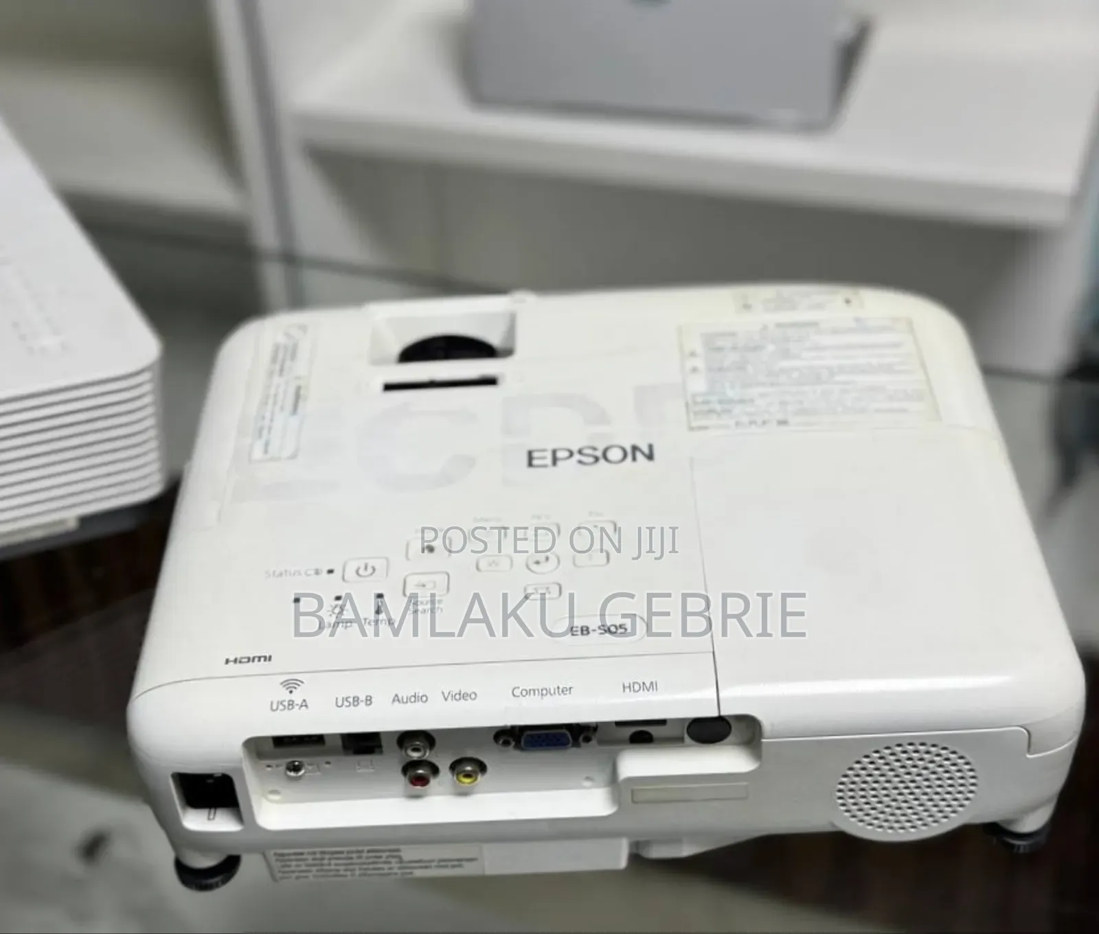 Epson Projector
Model Name: Eb-S05
With Bag 
Hardware