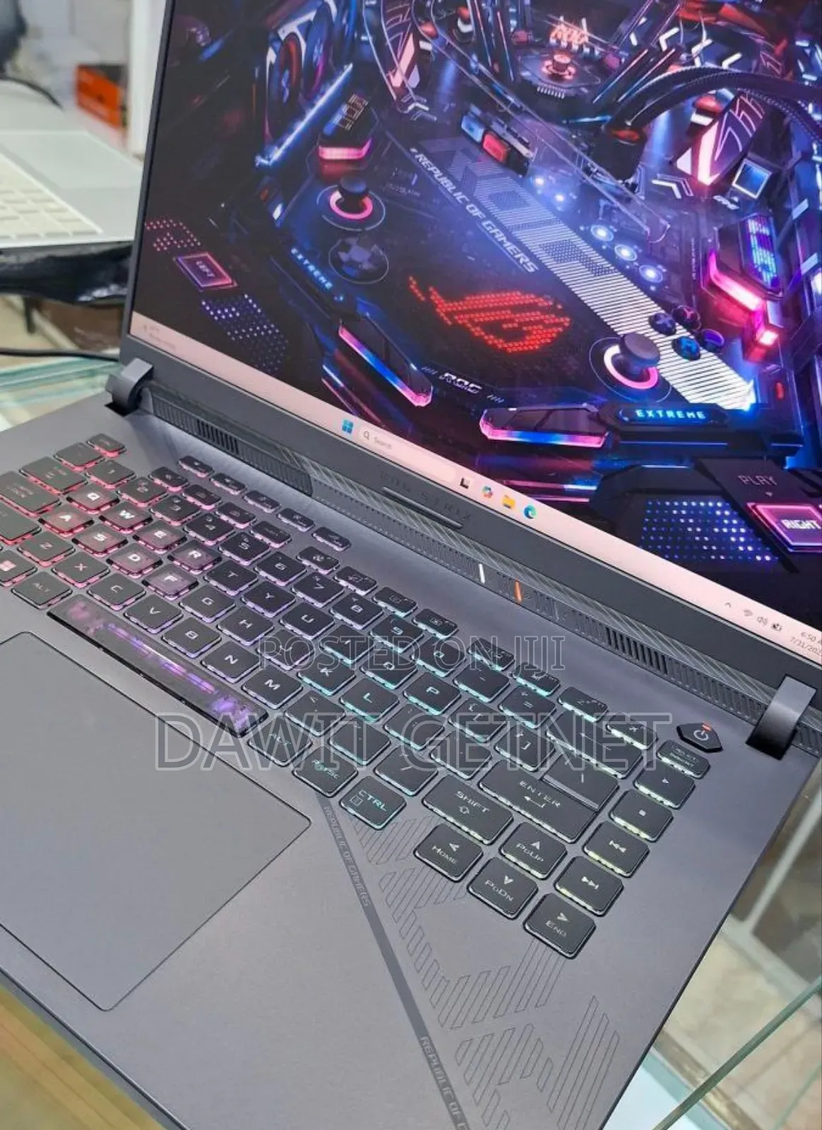 New Laptop Asus ROG G701VI 32GB Intel Core I9 SSD 1T