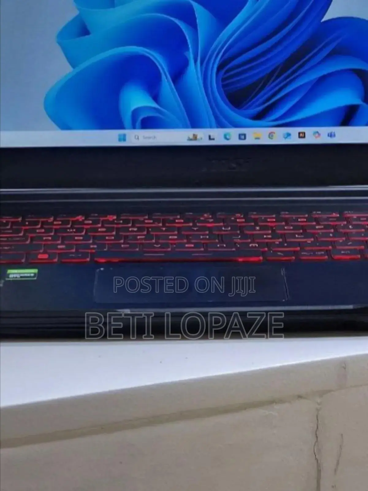 New Laptop MSI MSI Sword 15 12GB Intel Core I5 SSD 512GB