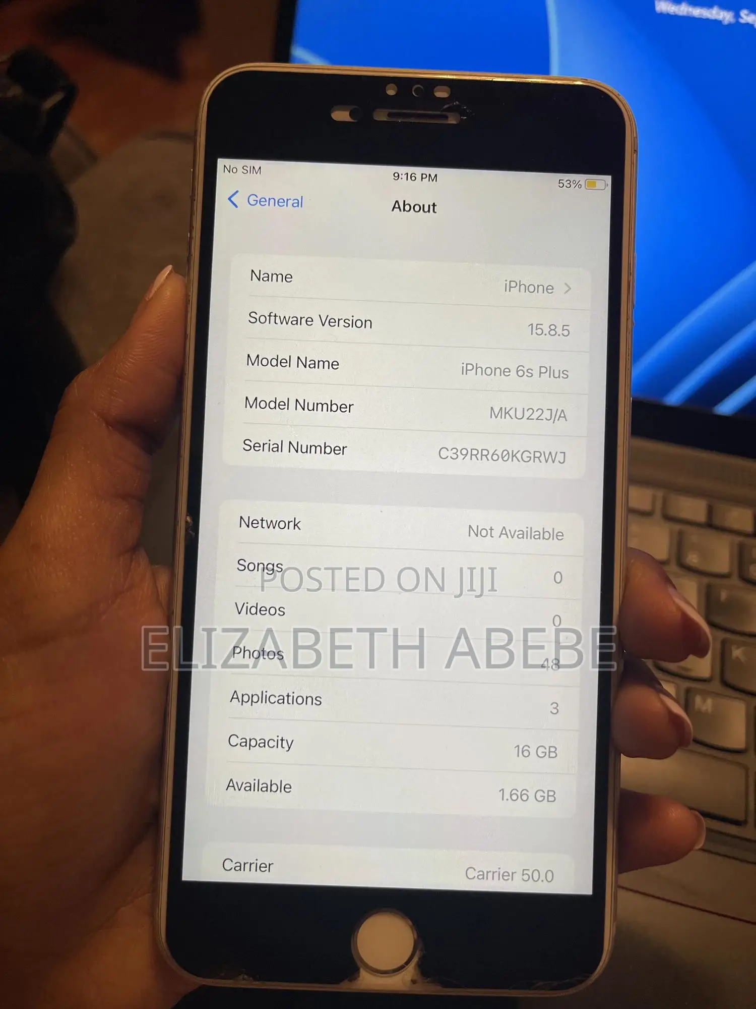 Apple iPhone 6s Plus 16 GB Gray