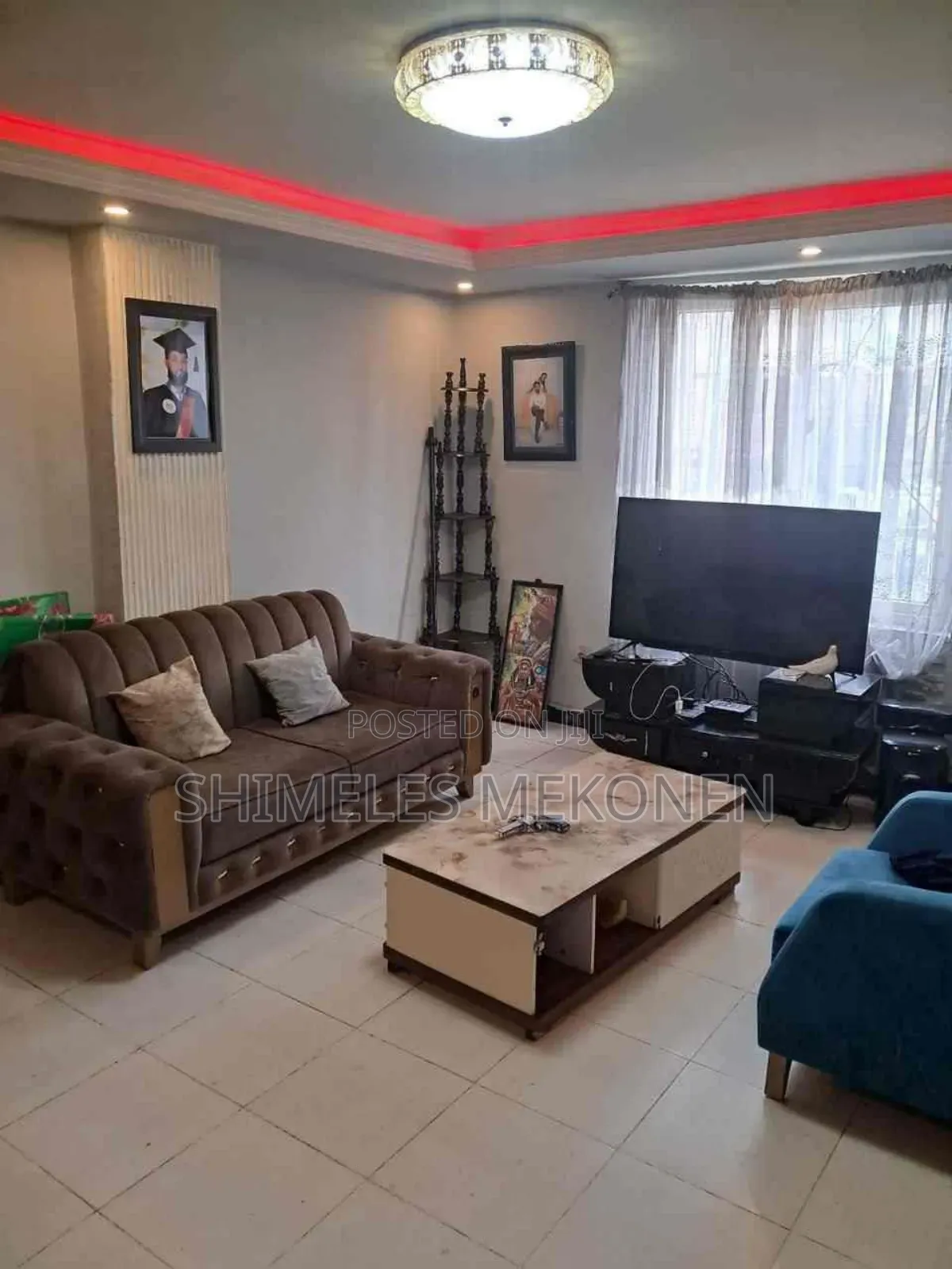 Furnished 3bdrm Condo in አባዶ ኮንዶሚኒየም, Yeka for sale